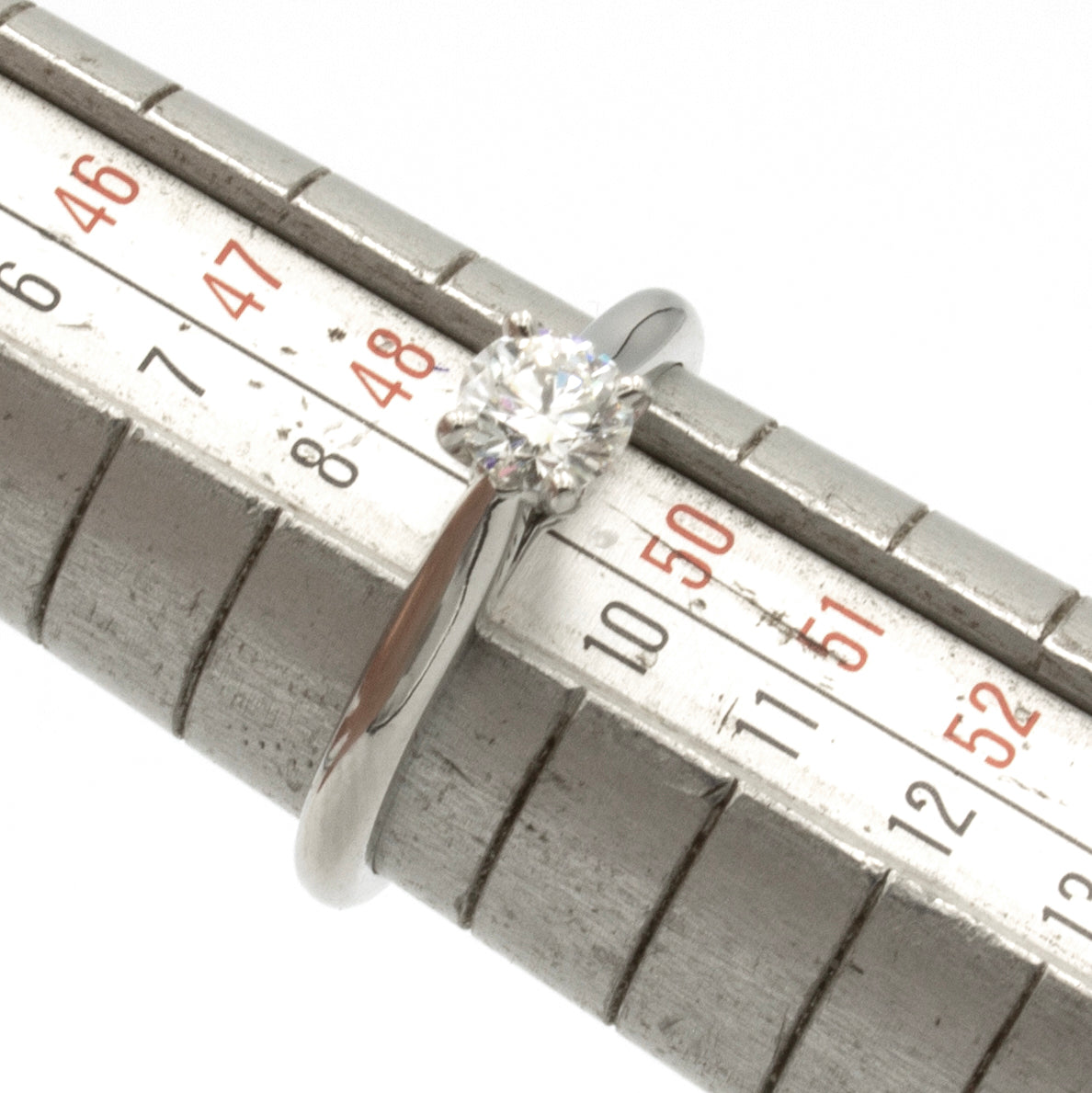 Cartier Solitaire ring 0,34ct Sz 49