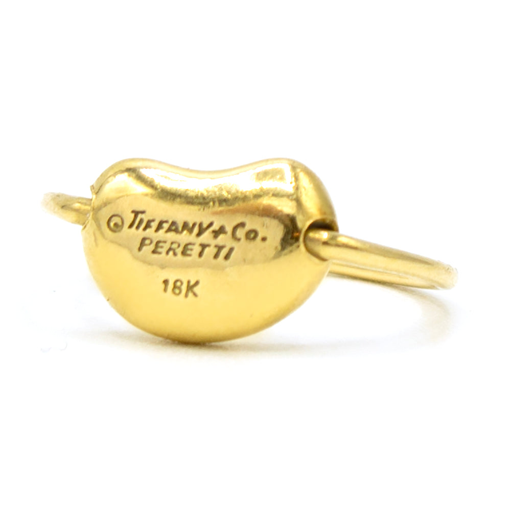 Tiffany & Co 18K Bean ring SIZE 50