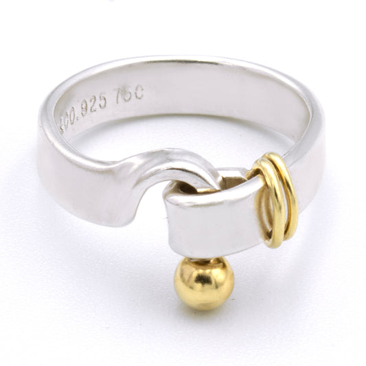 Tiffany & Co Hook & Eye ring SIZE 53
