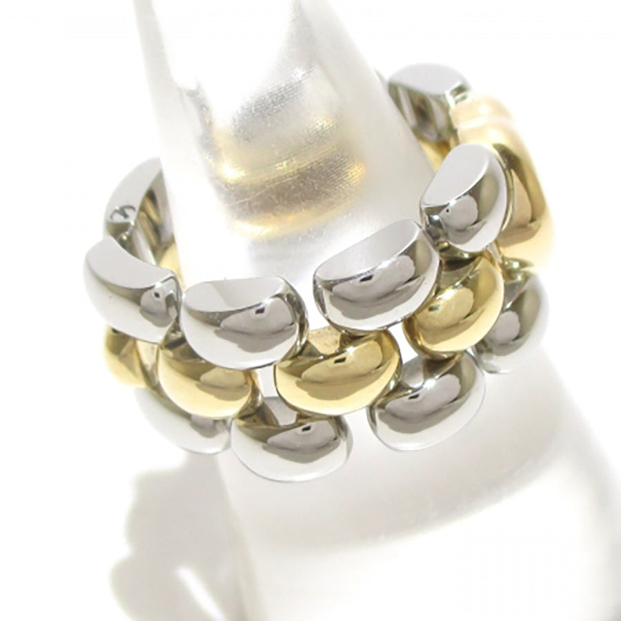 Chopard Happy Diamonds yellow gold ring SZ 51,5