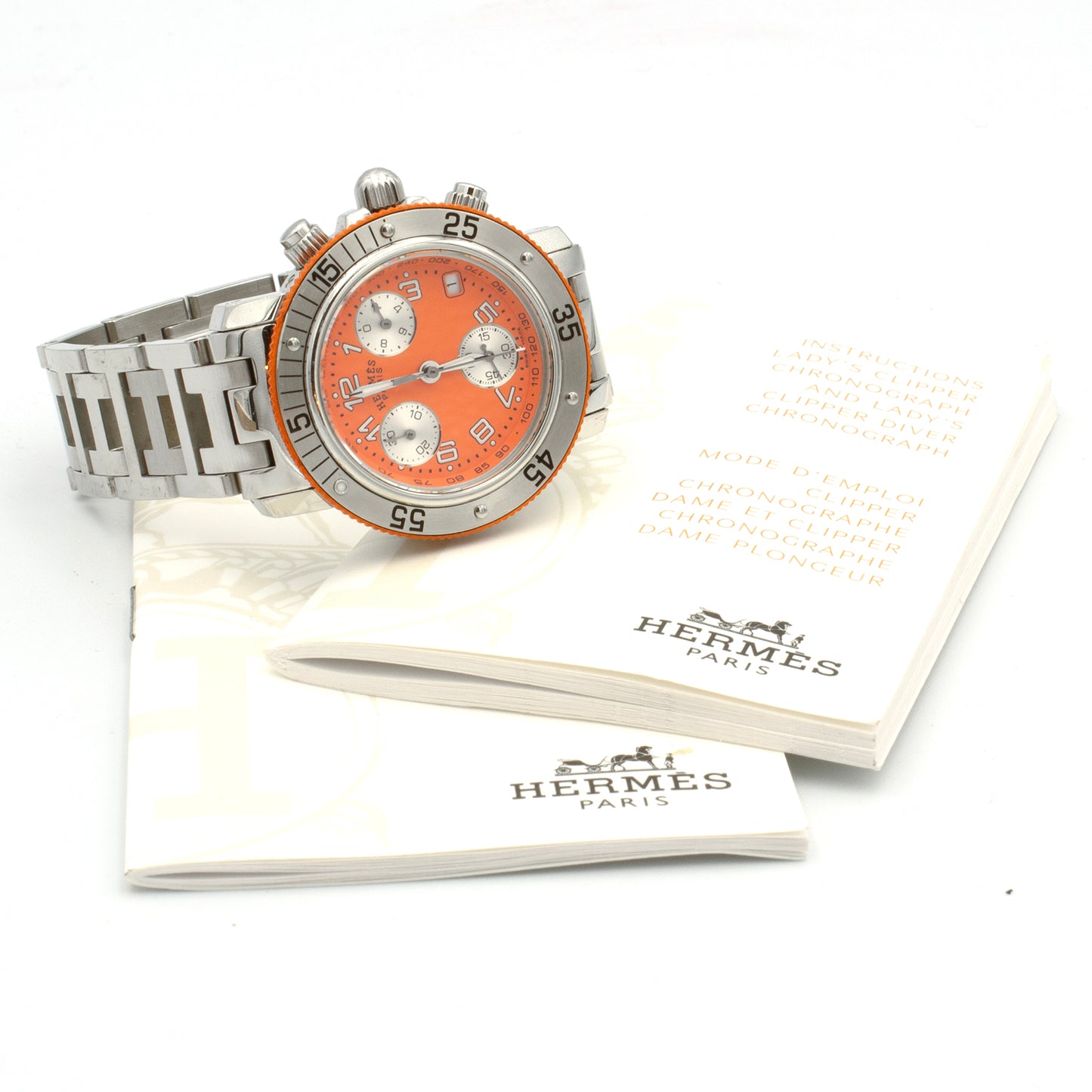 Hermès Clipper Chrono CL2.316 watch