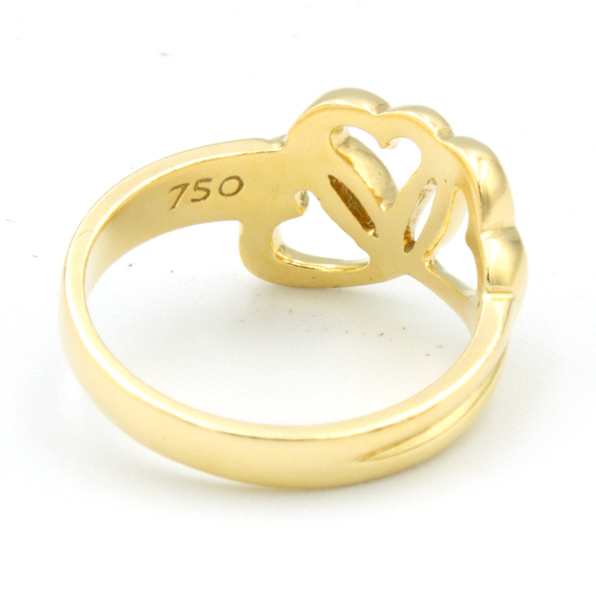 Tiffany & Co Triple Heart ring SIZE 49,5