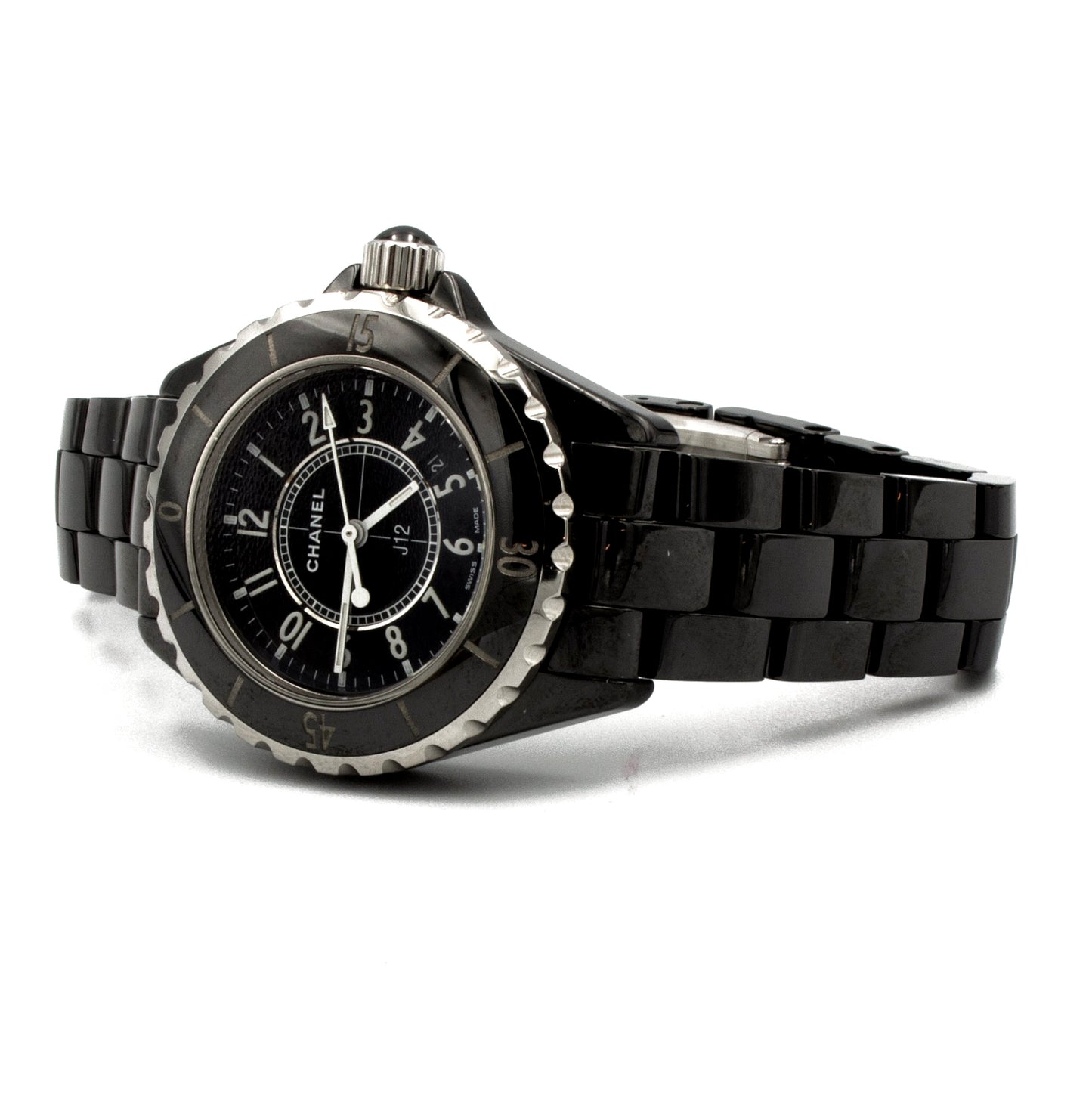 Chanel J12 black ceramic watch 33mm