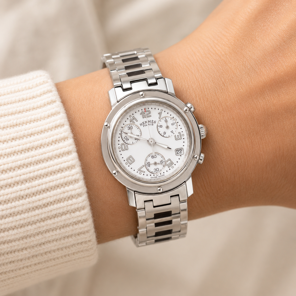 Hermès Clipper Chrono CL1.310 watch