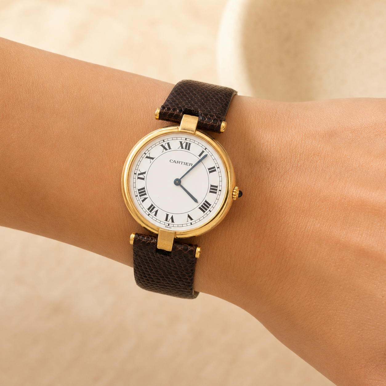 Cartier Vendôme Must watch 30mm 18K