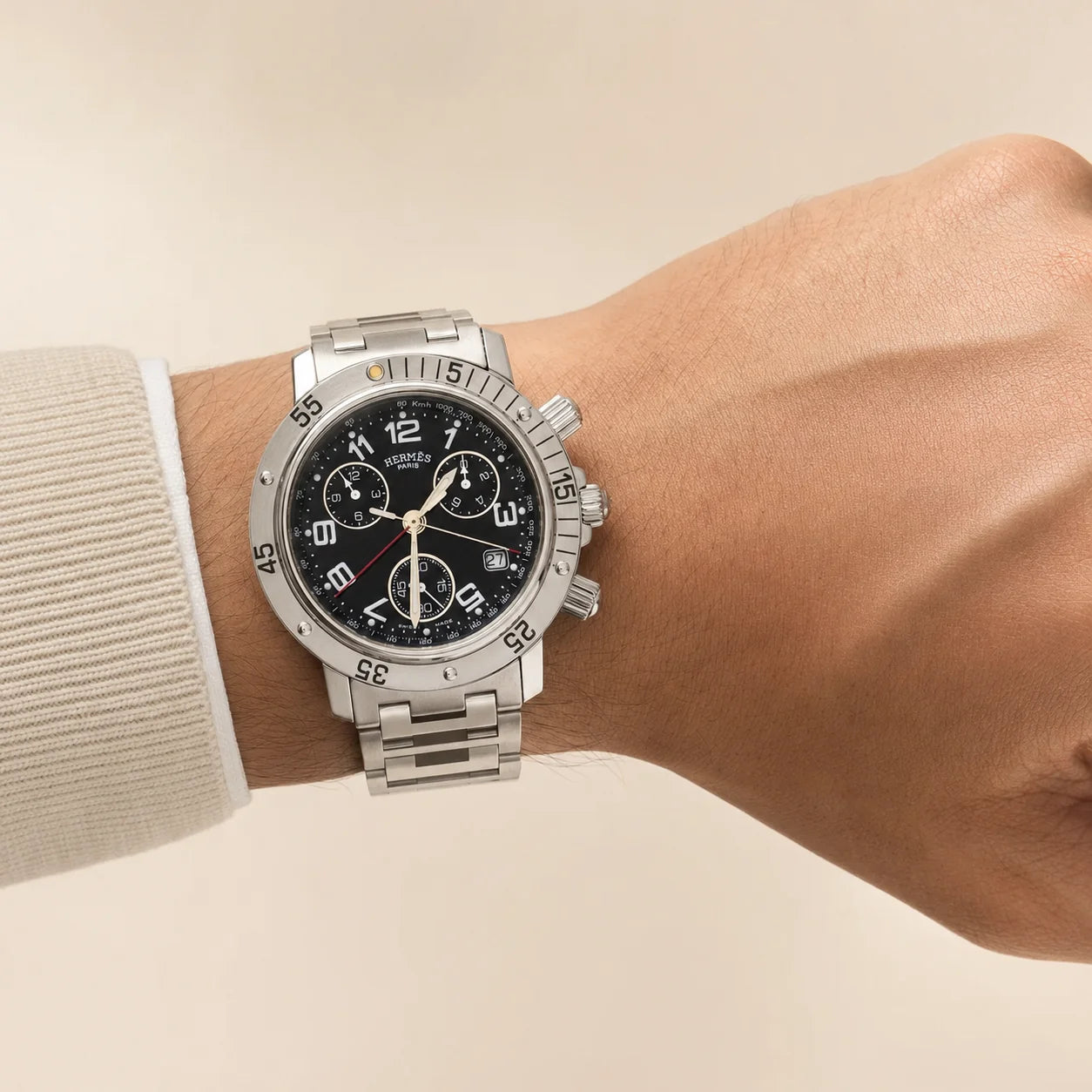 Hermès Clipper Chrono CL2.910 watch