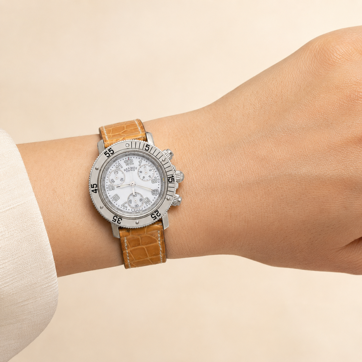 Hermès Clipper Chrono CL2.310 watch