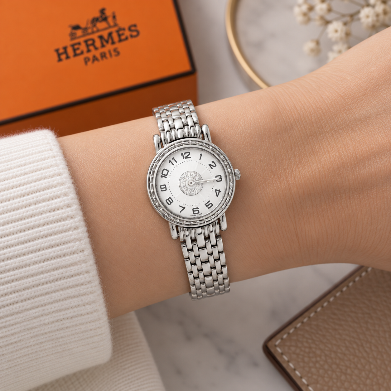Hermès Sellier SE4.210 24mm watch