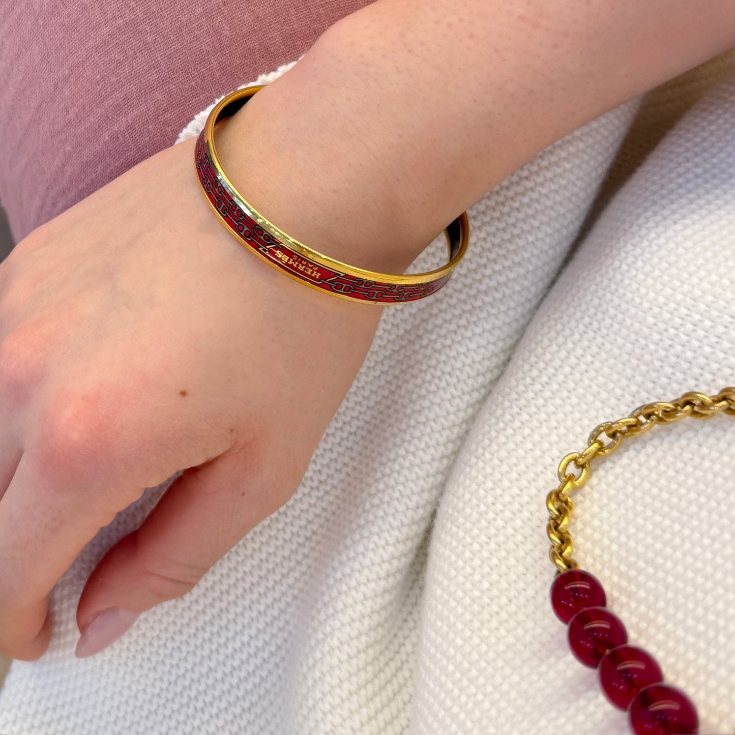Hermès Enamel bracelet
