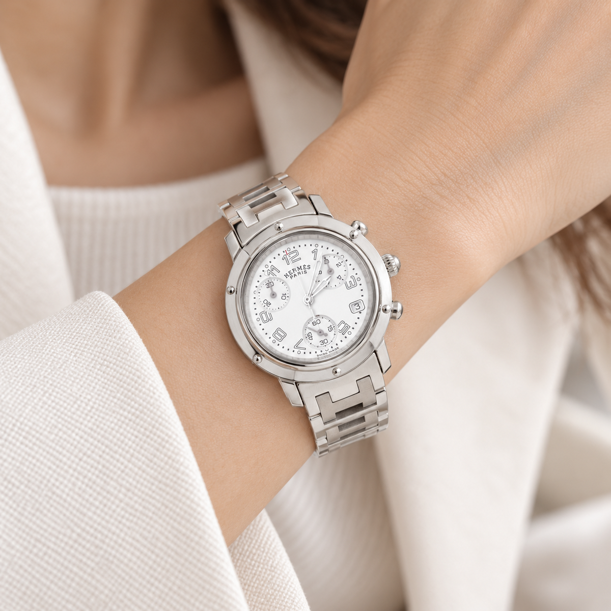 Hermès Clipper Chrono CL1.310 watch