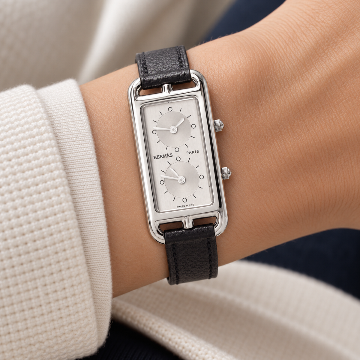 Hermès Cape CC3.210 Dual Time watch