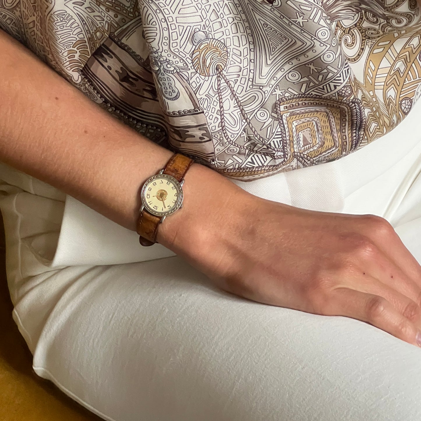 Hermès Sellier 24mm watch
