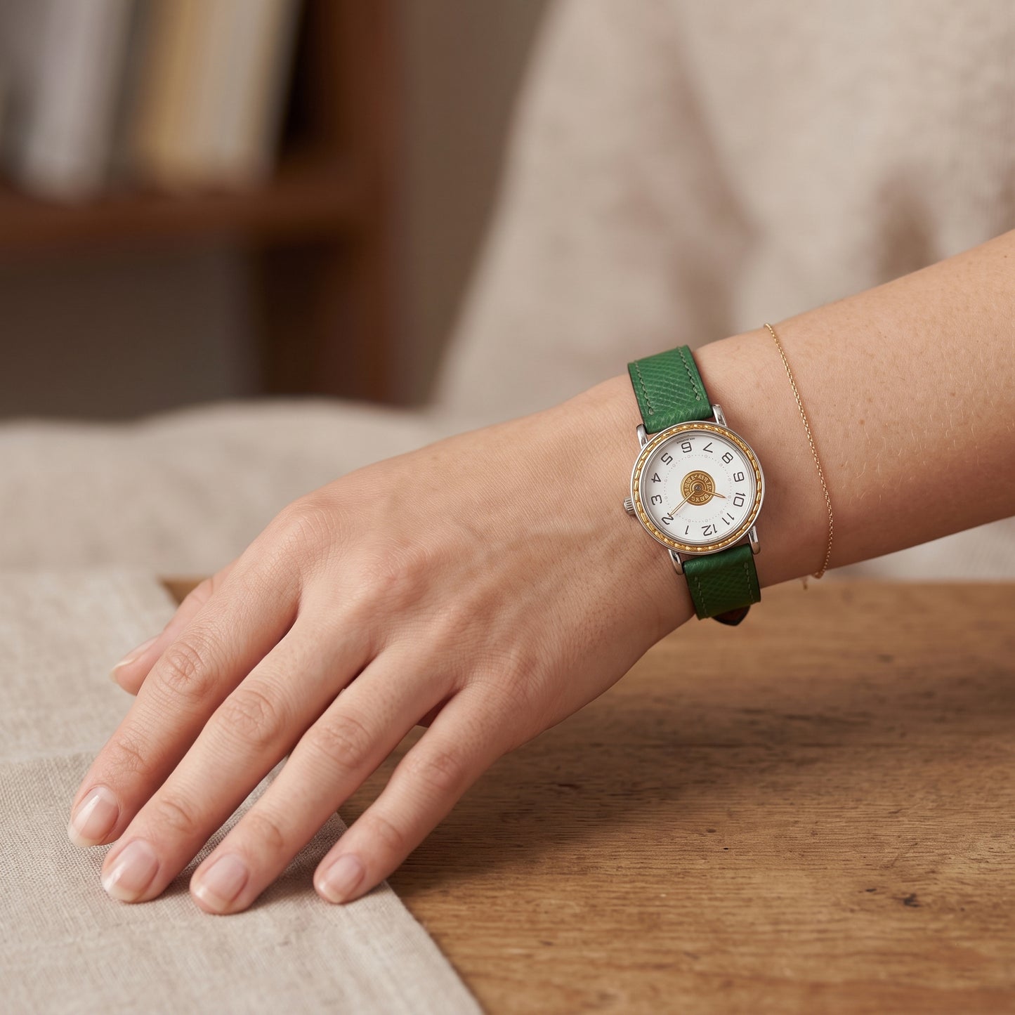Hermes Sellier 24mm watch