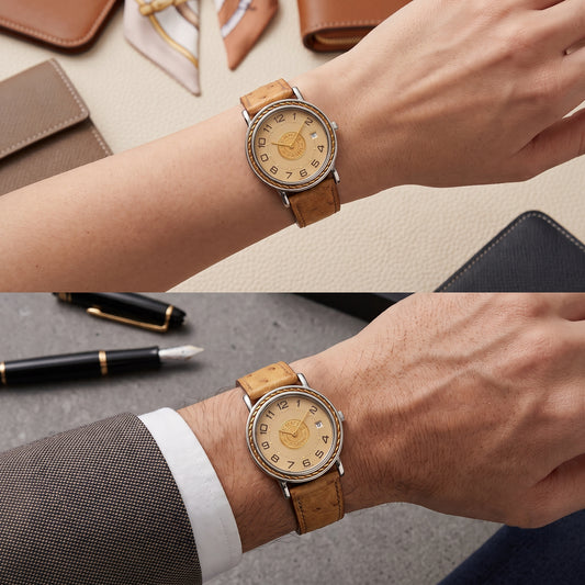 Hermès Sellier 33mm watch