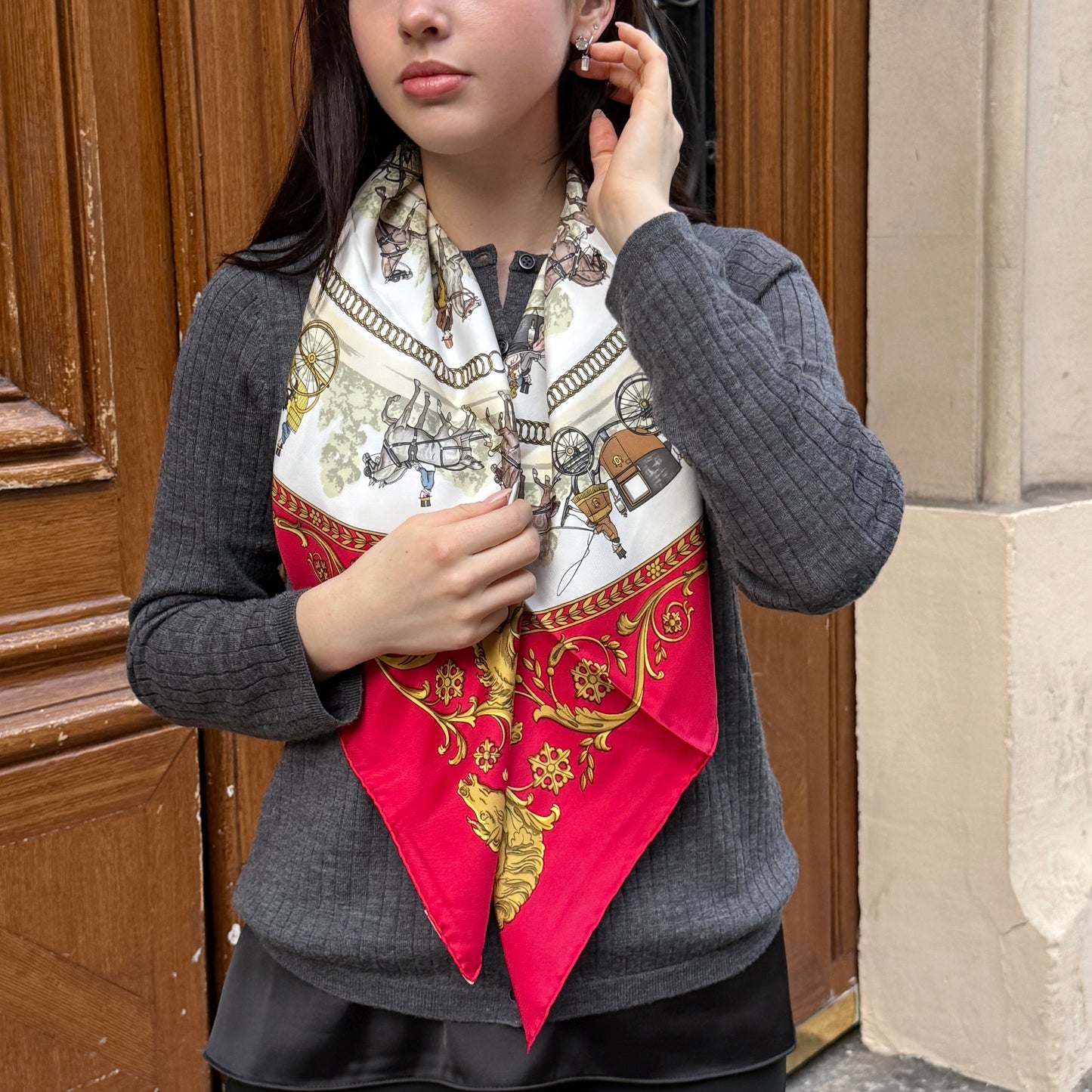 Hermes Carré 90 silk scarf