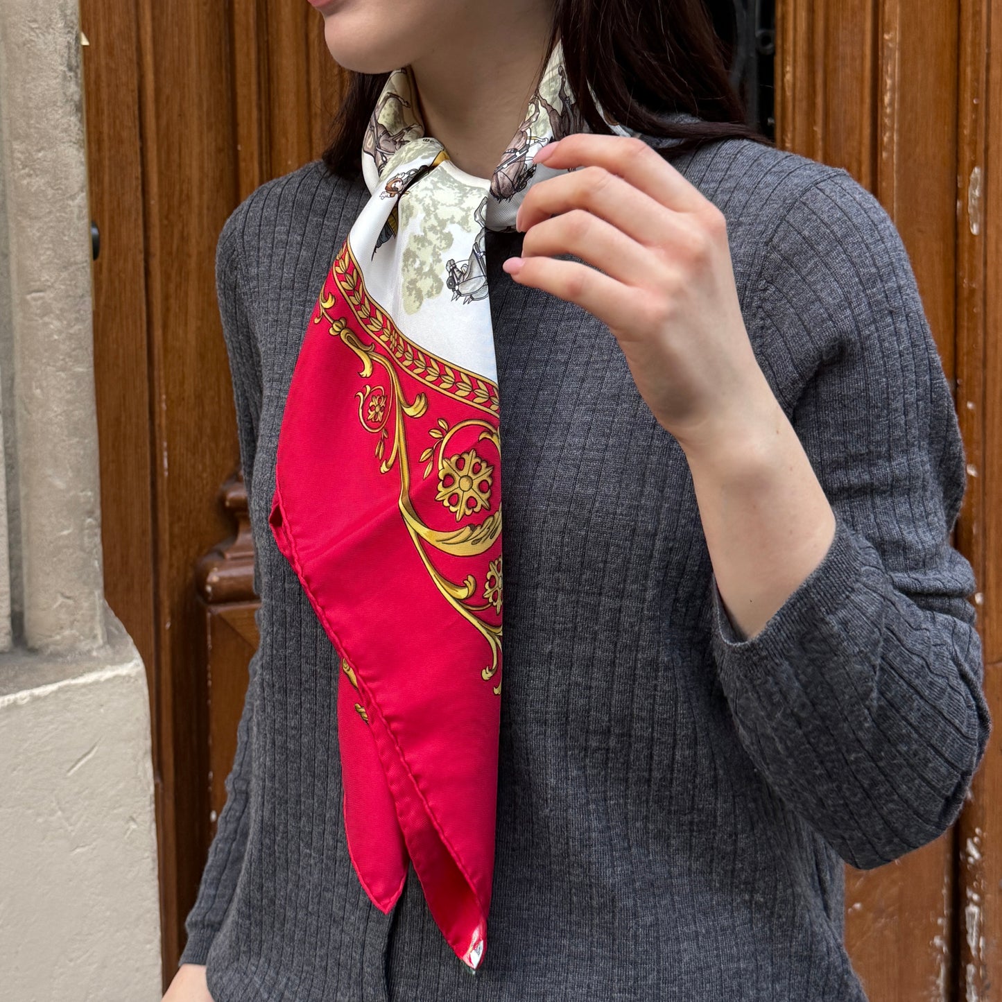 Hermes Carré 90 silk scarf