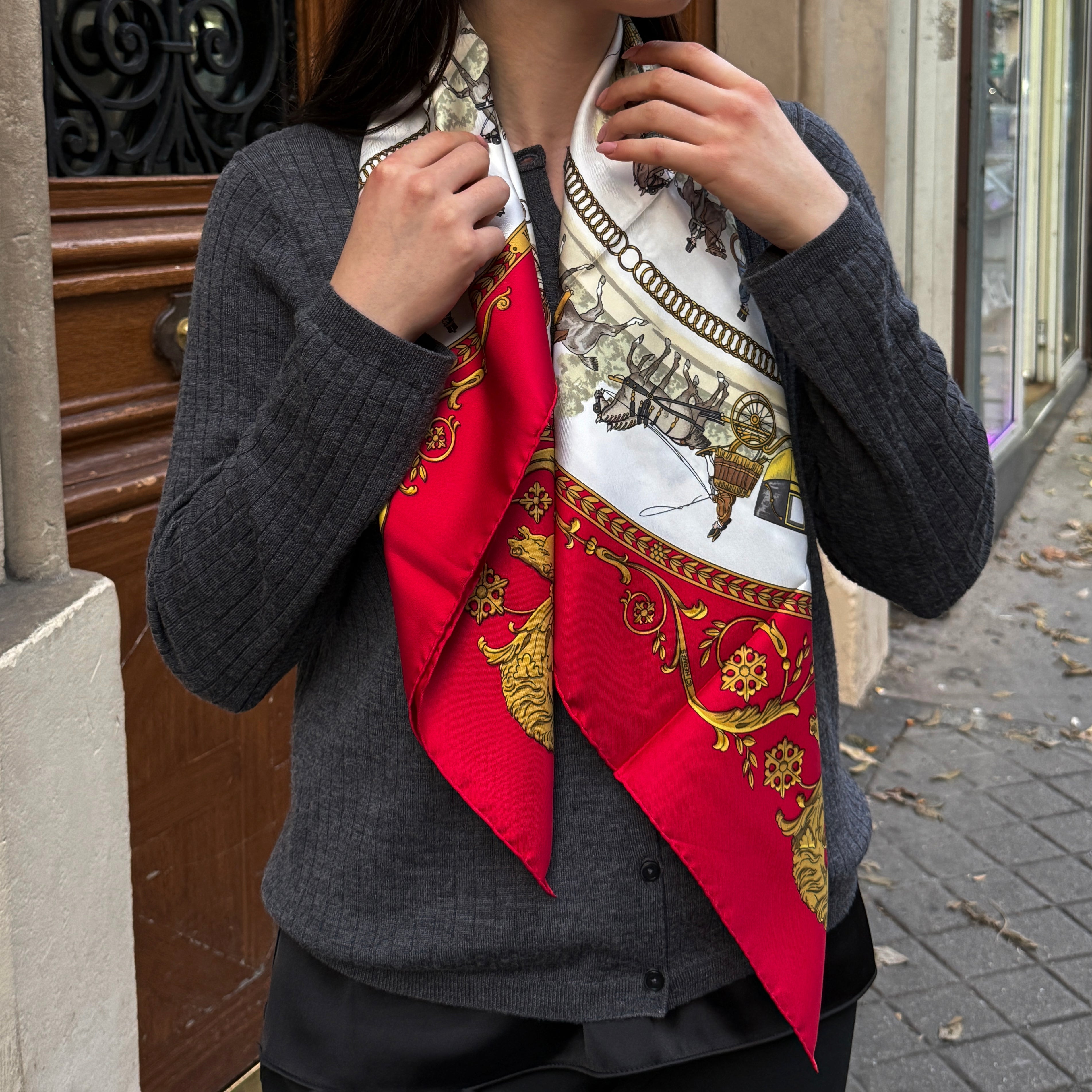 Hermes Carré 90 silk scarf – Luxe & Em