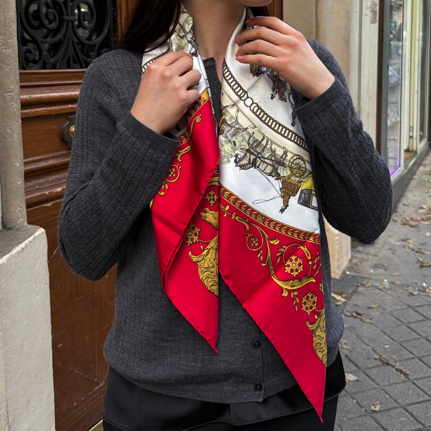 Hermes Carré 90 silk scarf