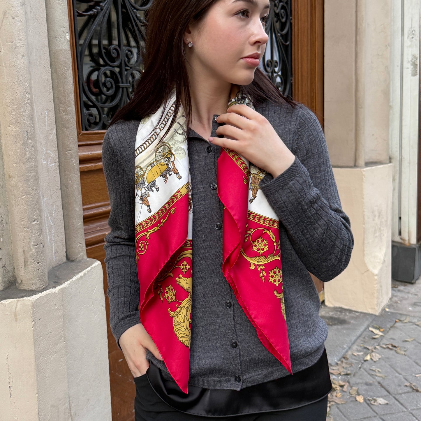 Hermes Carré 90 silk scarf