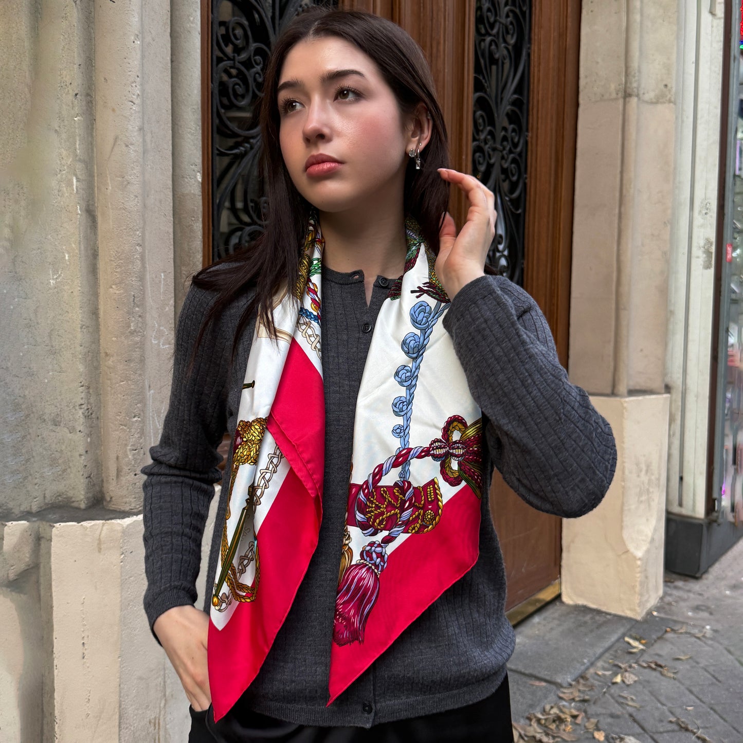 Hermes Carré 90 silk scarf