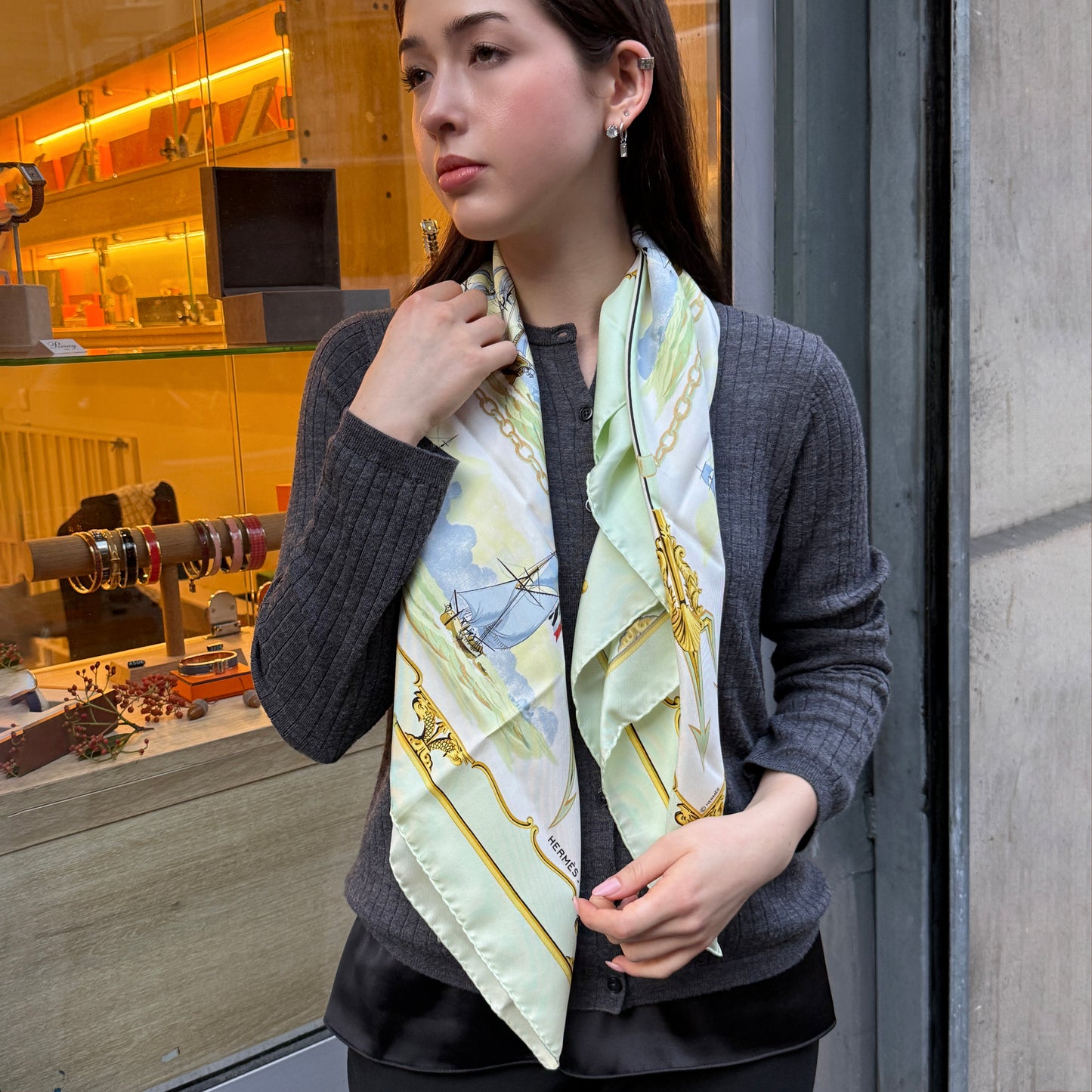 Hermes Carré 90 silk scarf