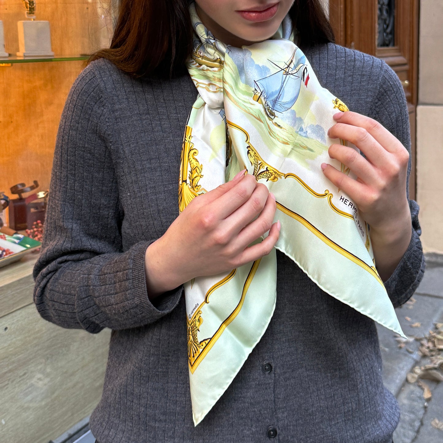 Hermes Carré 90 silk scarf