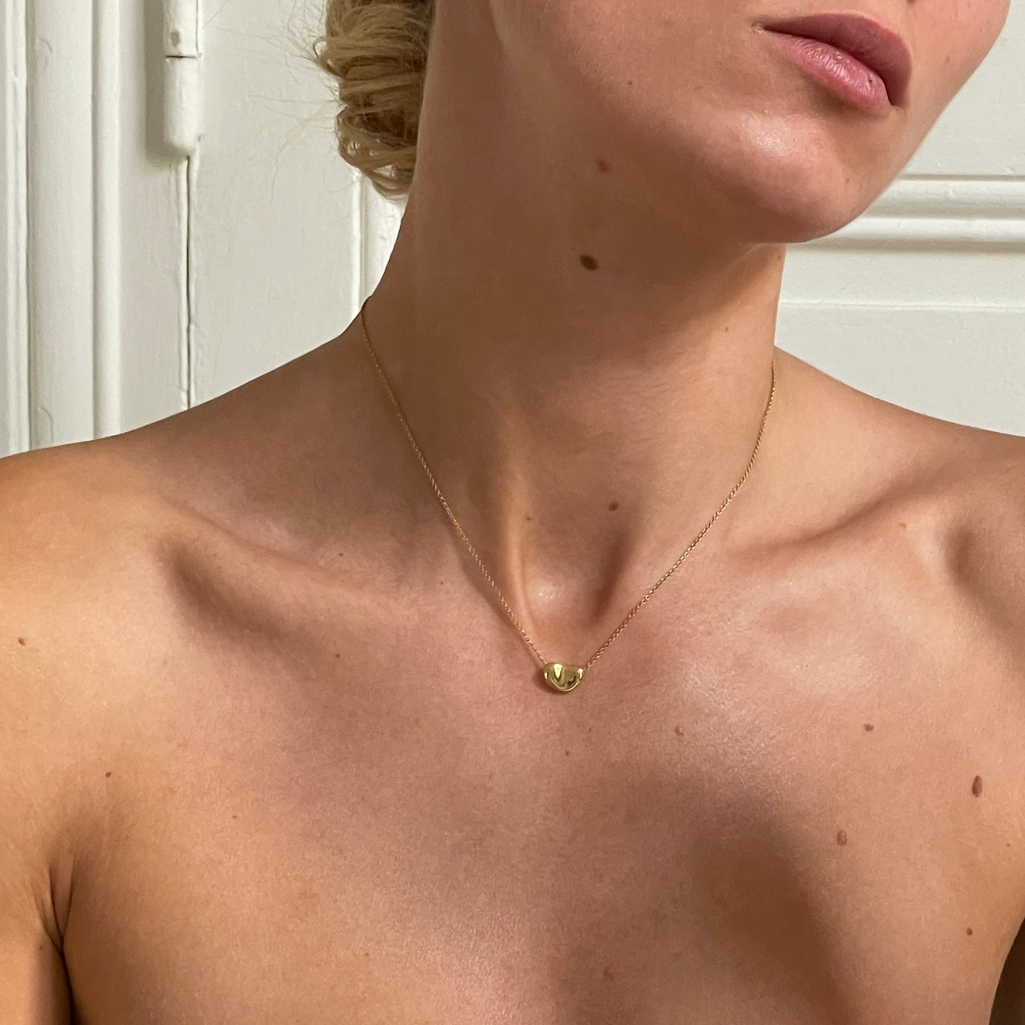 Tiffany Bean 18K necklace