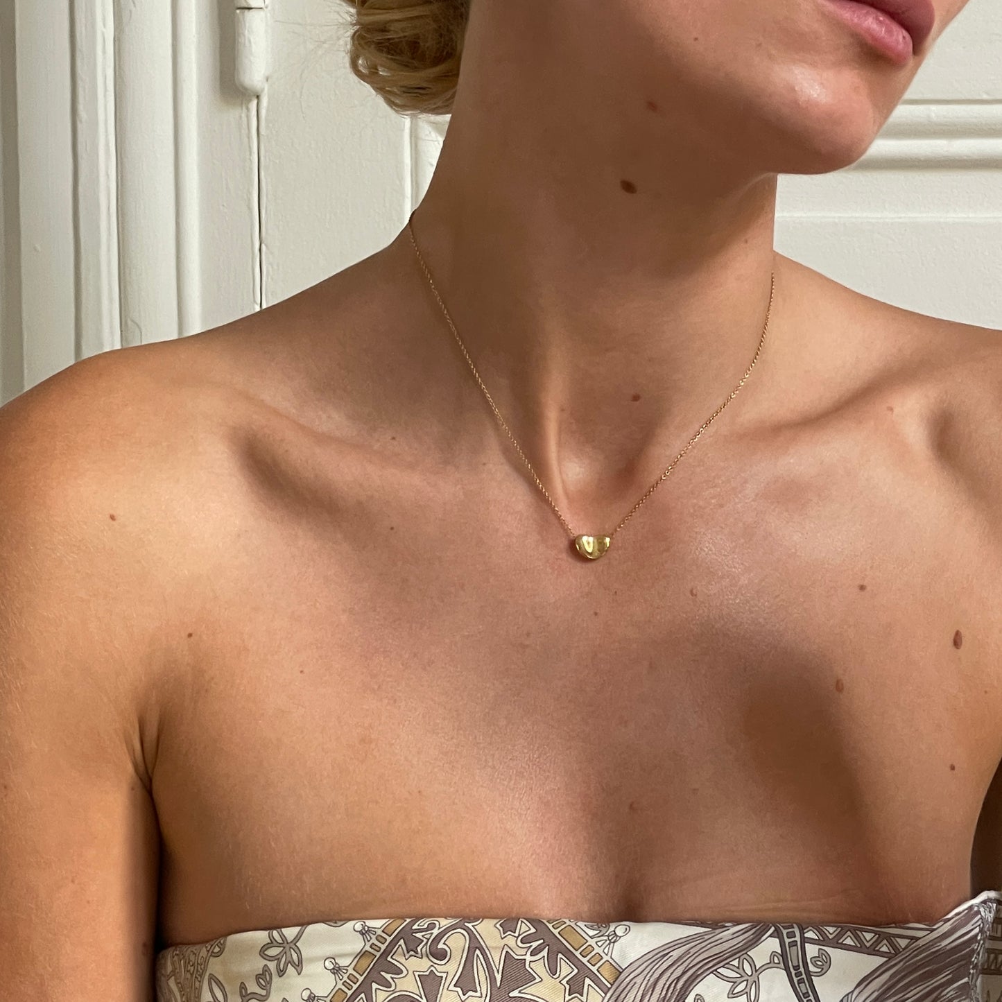 Tiffany Bean 18K necklace