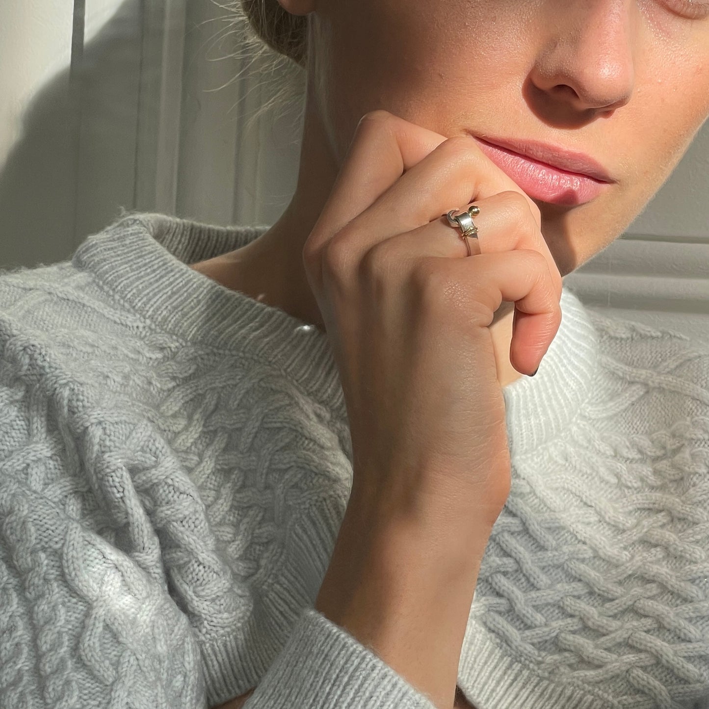 Tiffany & Co Hook & Eye ring SIZE 48