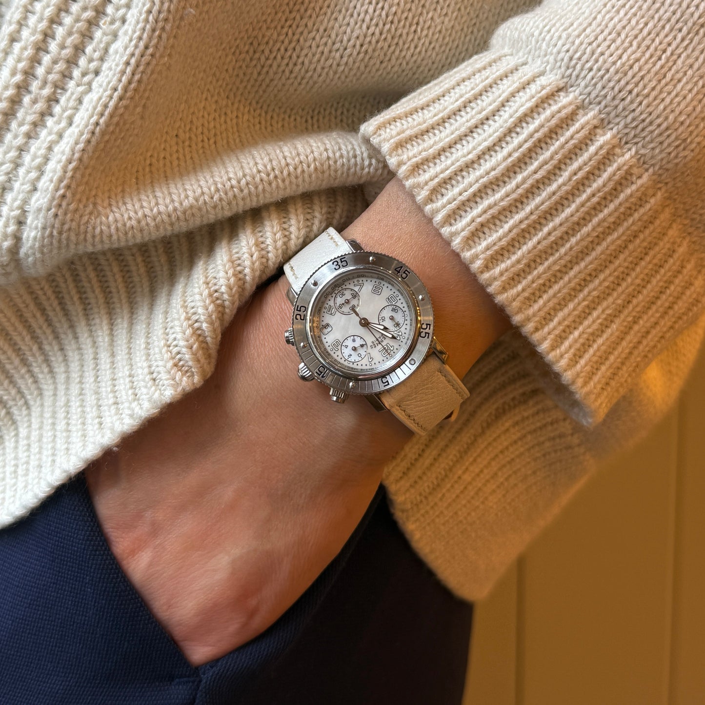 Hermès Clipper Chrono CL2.310 watch