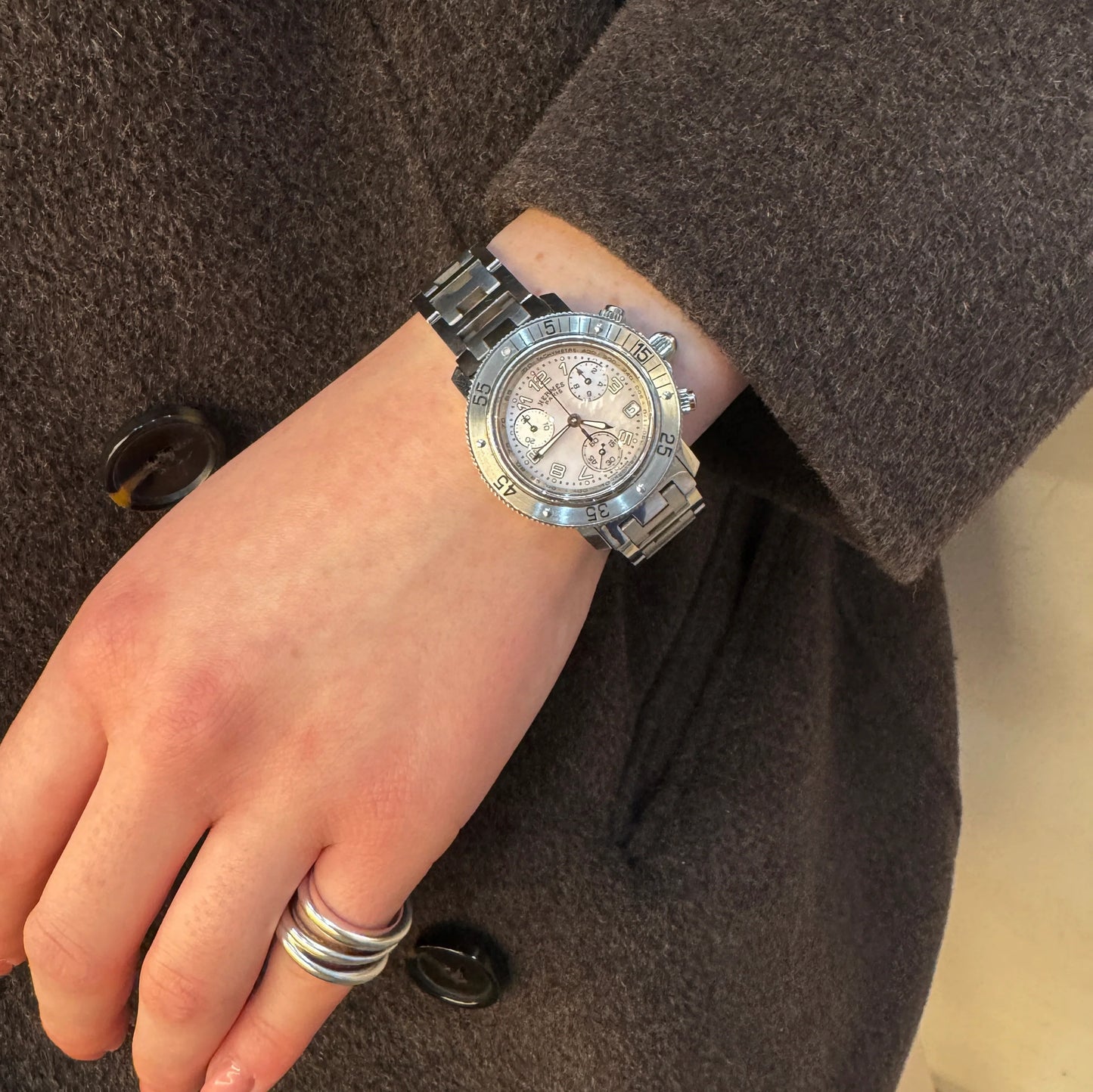 Hermès Clipper Chrono CL2.310 watch