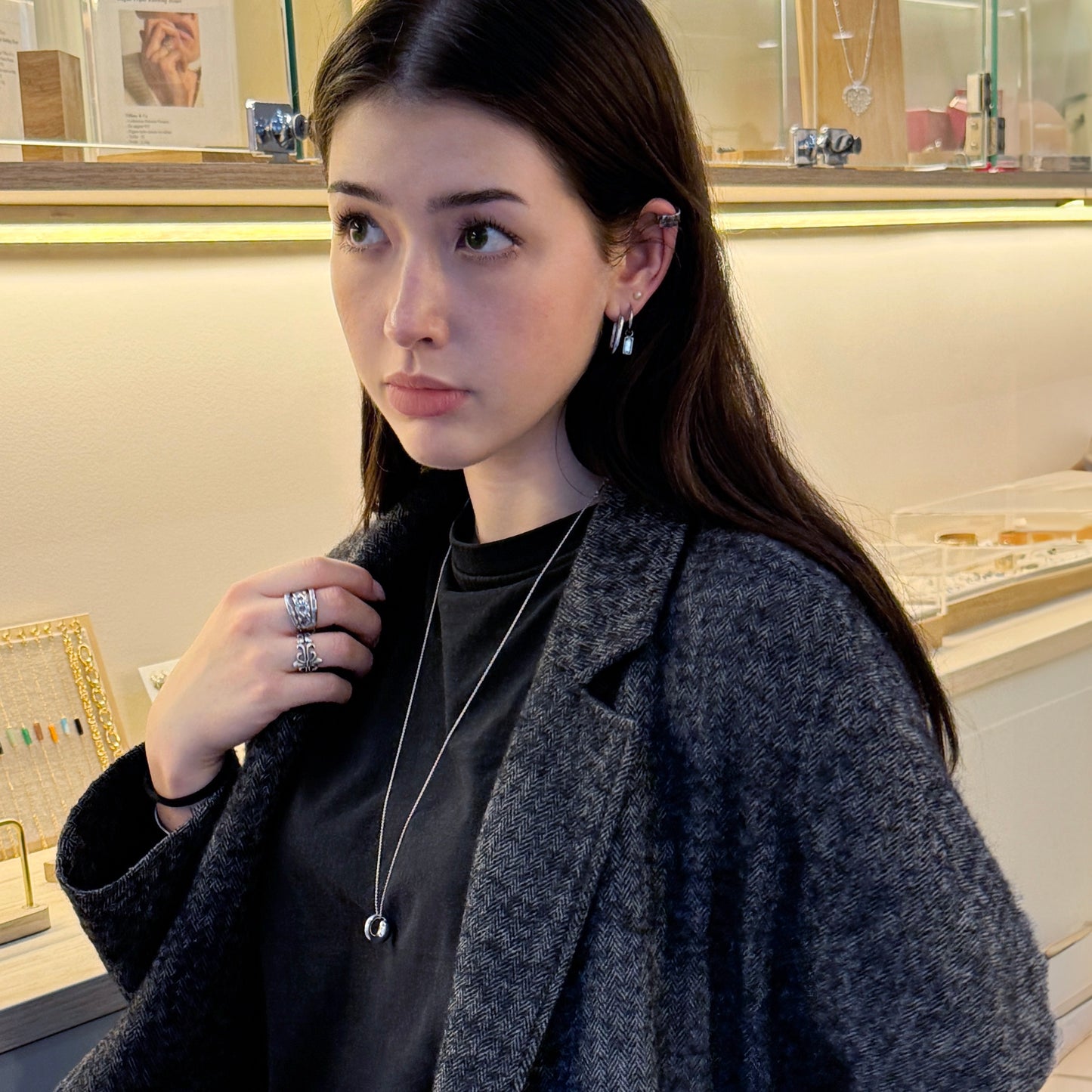 Tiffany & Co Eternal Circle necklace (Length: 70cm)