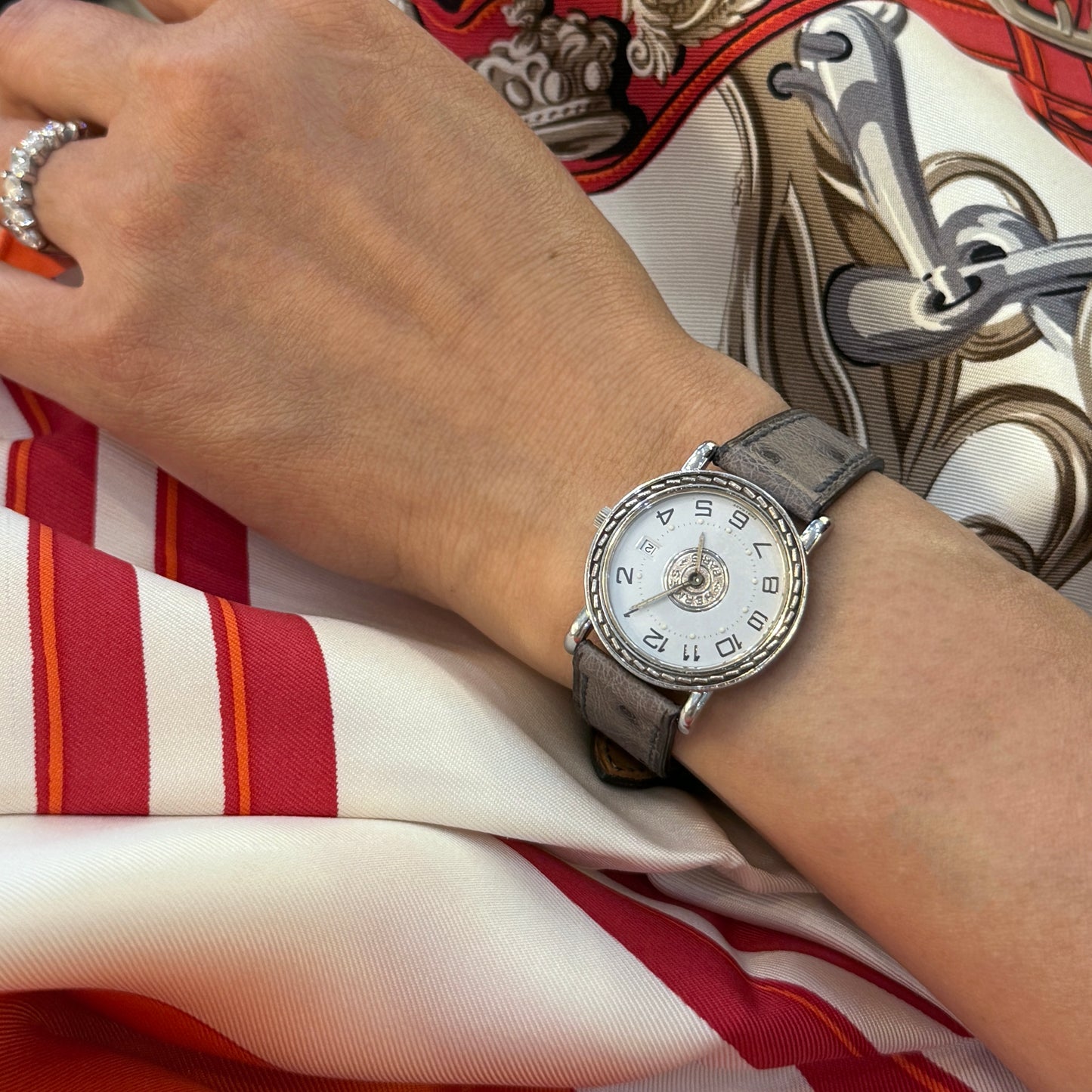 Hermès Sellier 27mm watch