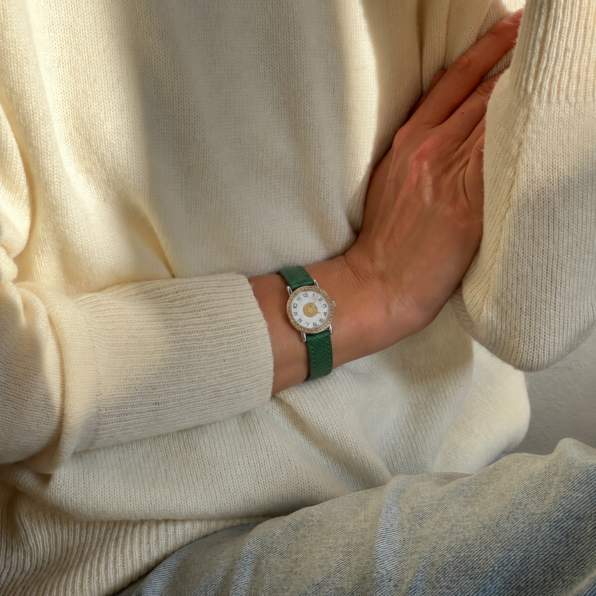 Hermes Sellier 24mm watch
