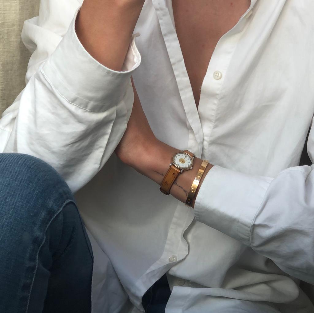 Hermes watch sellier 24mm