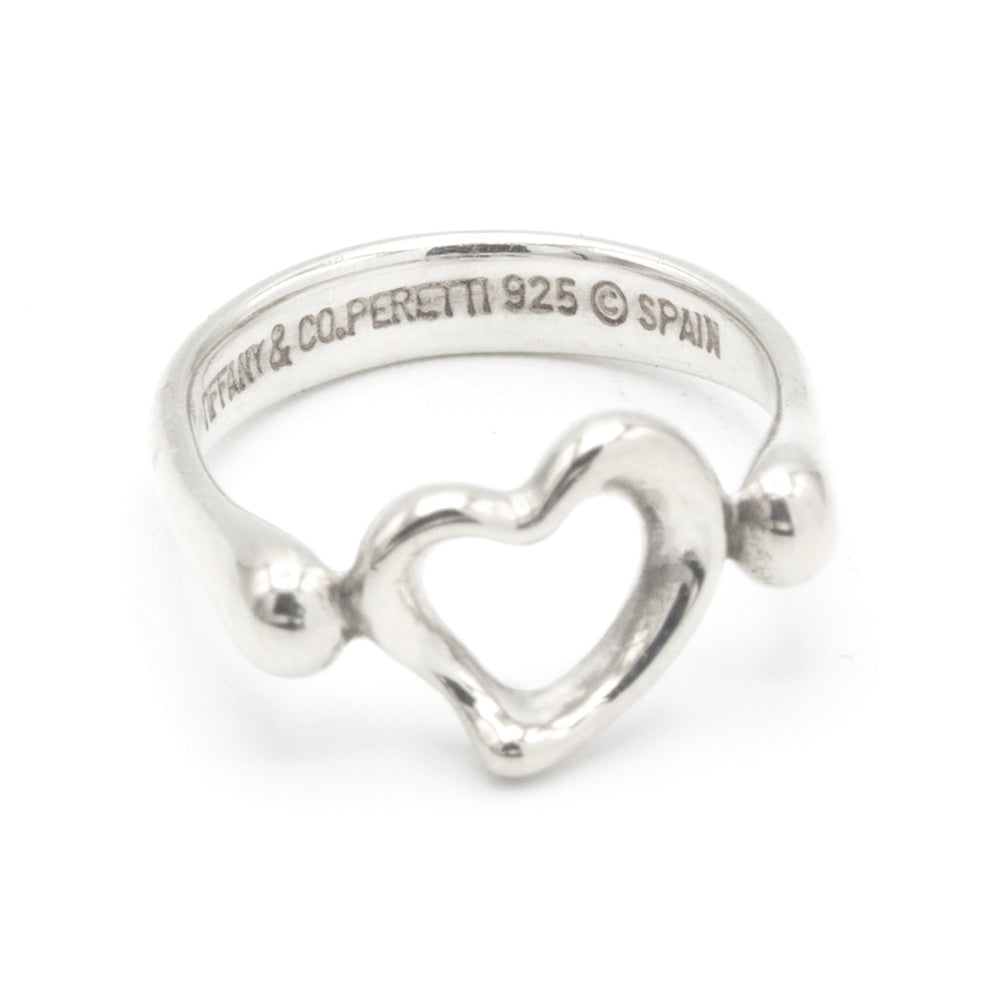 Tiffany & Co Open Heart Elsa Peretti ring