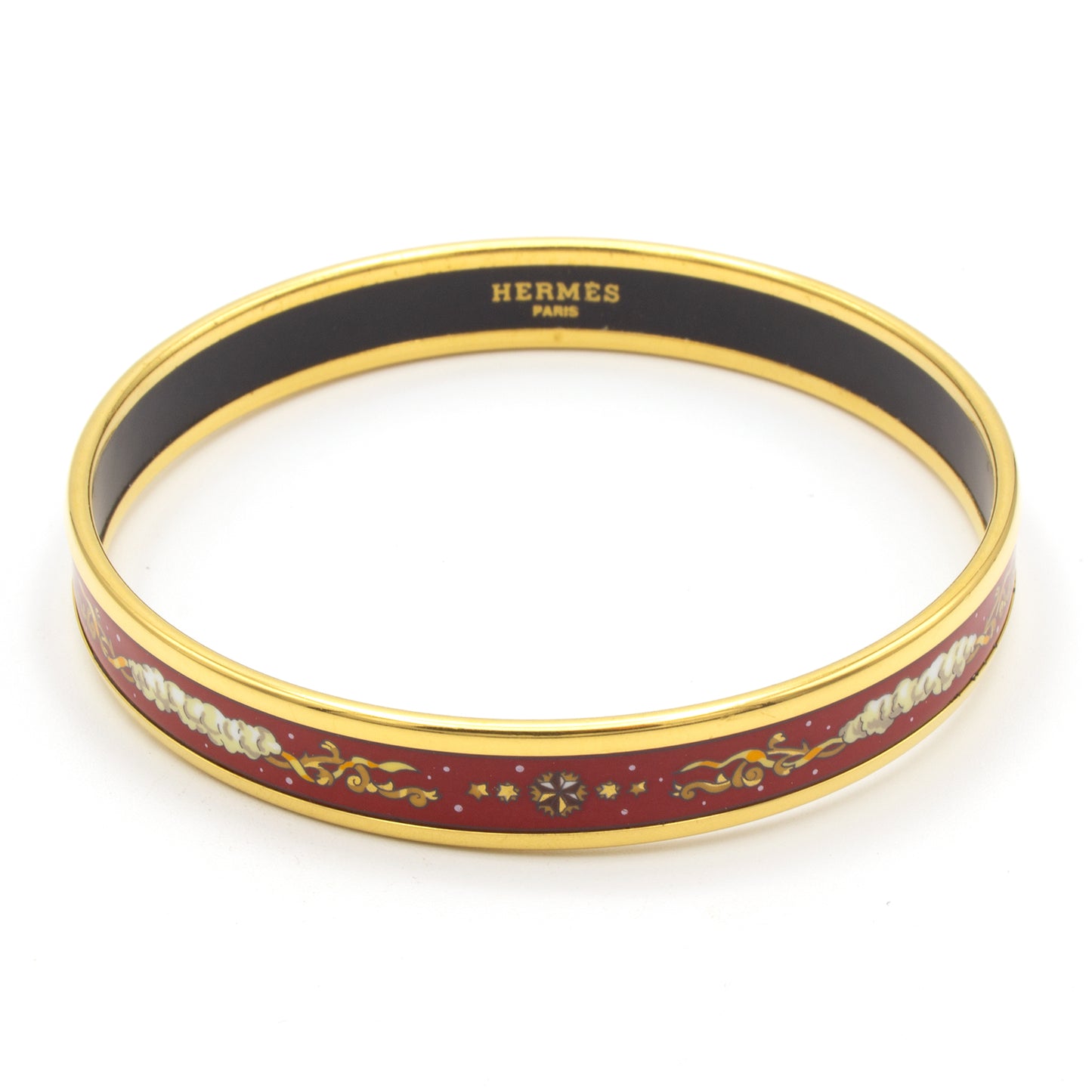 Hermès enamel bracelet