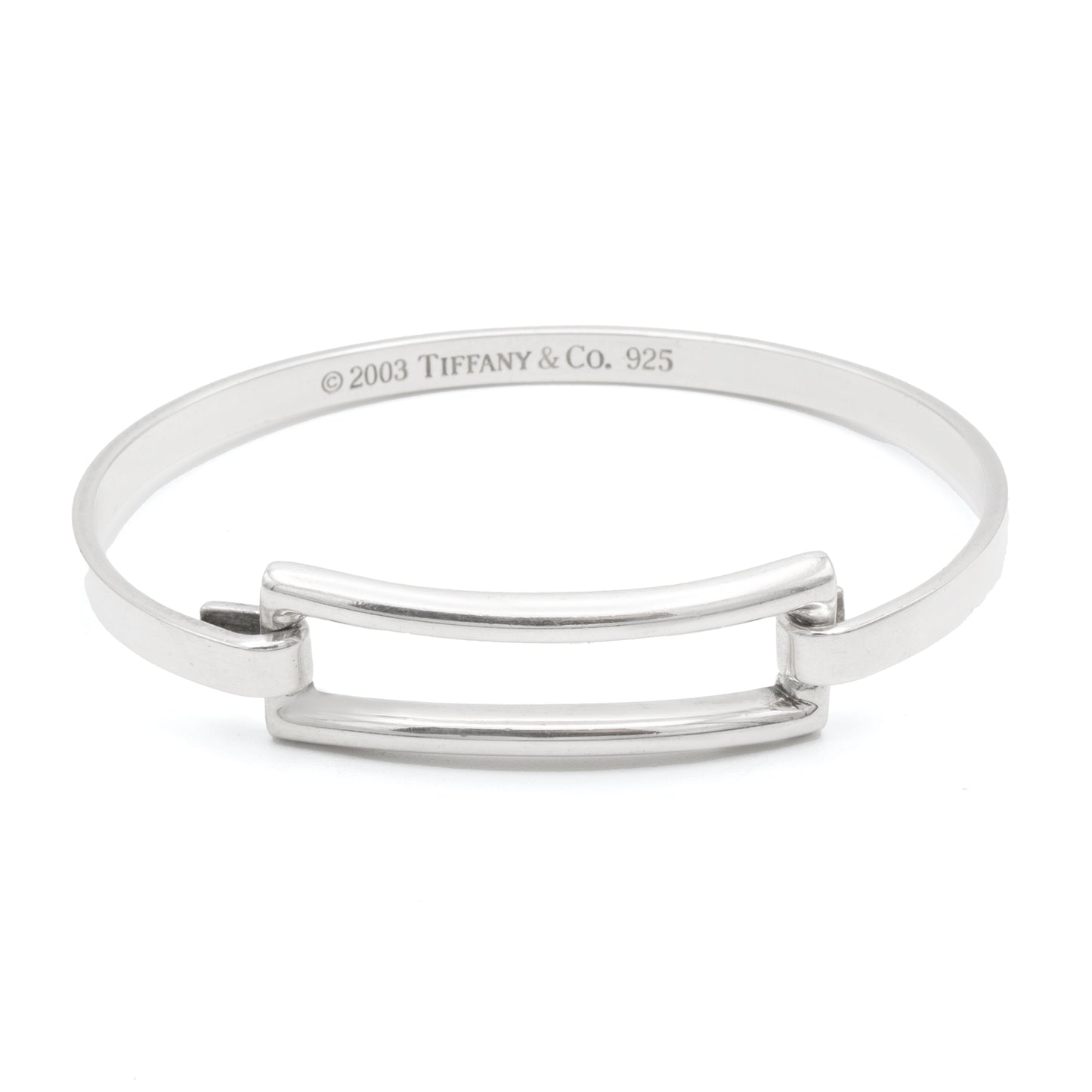 Tiffany & Co silver square bracelet