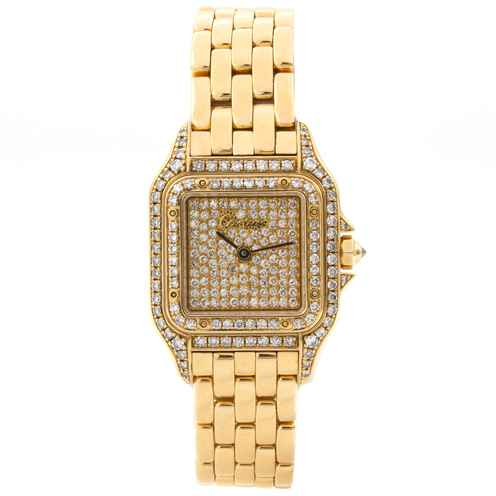 Cartier Panthère 18K gold watch