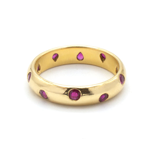 Tiffany & Co Etoile Rubis ring SIZE 48