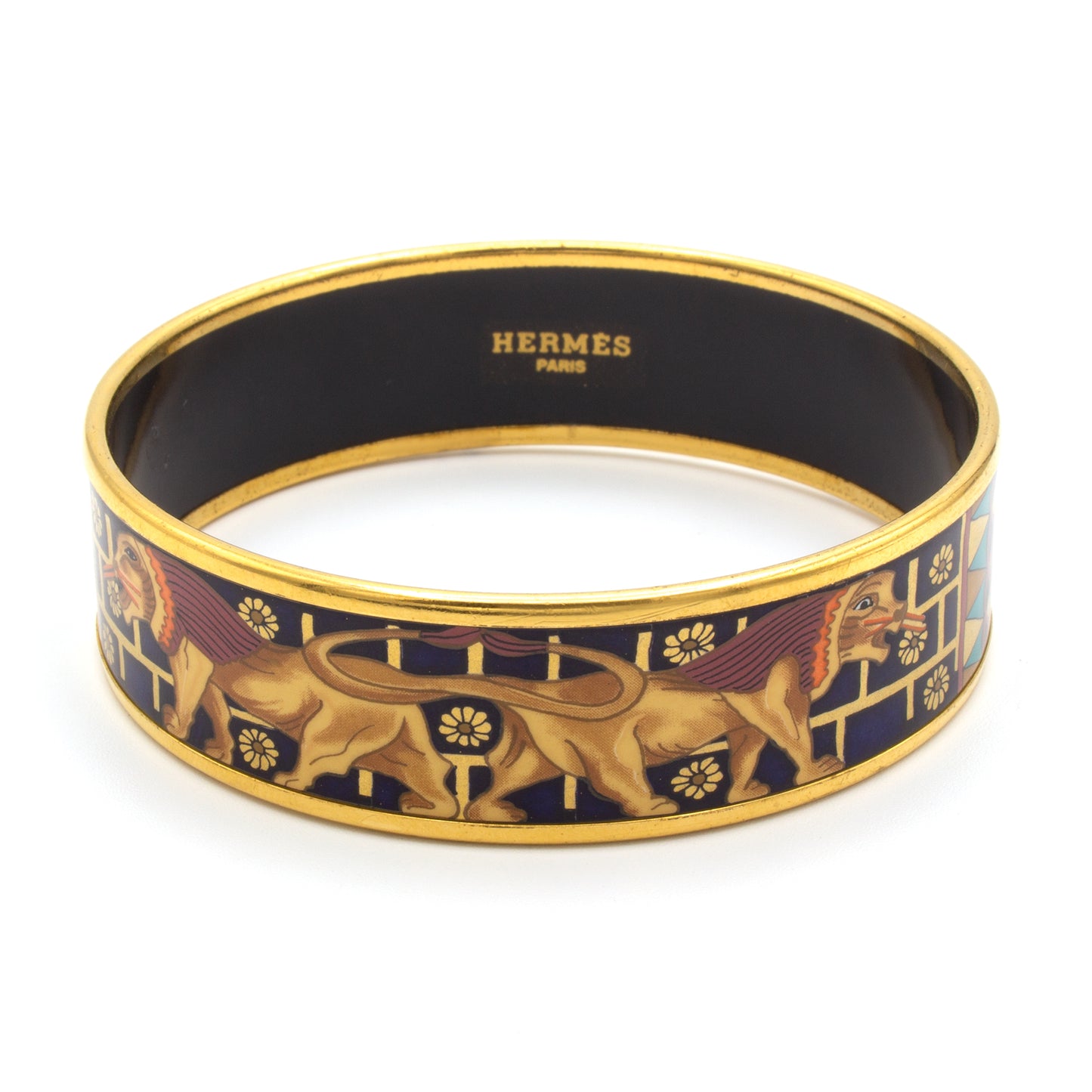 Hermès enamel bracelet