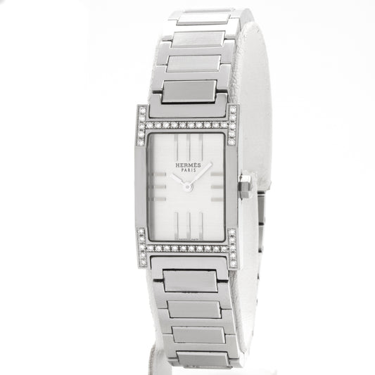 Hermès Tandem TA1.230 diamonds watch