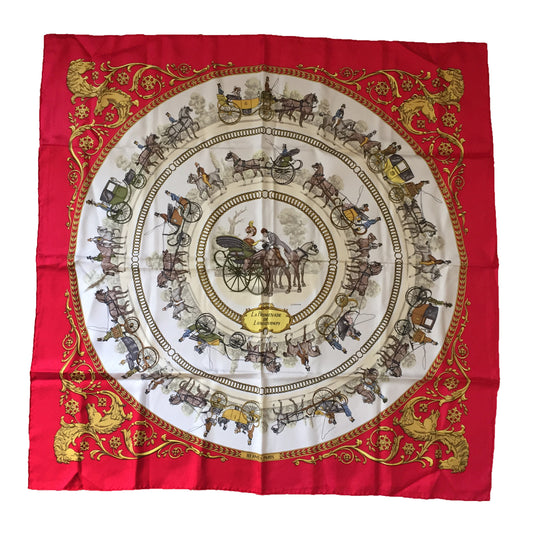 Hermes Carré 90 silk scarf