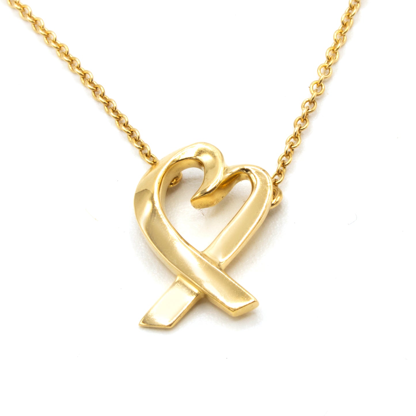 Tiffany & Co Loving Heart 18K necklace