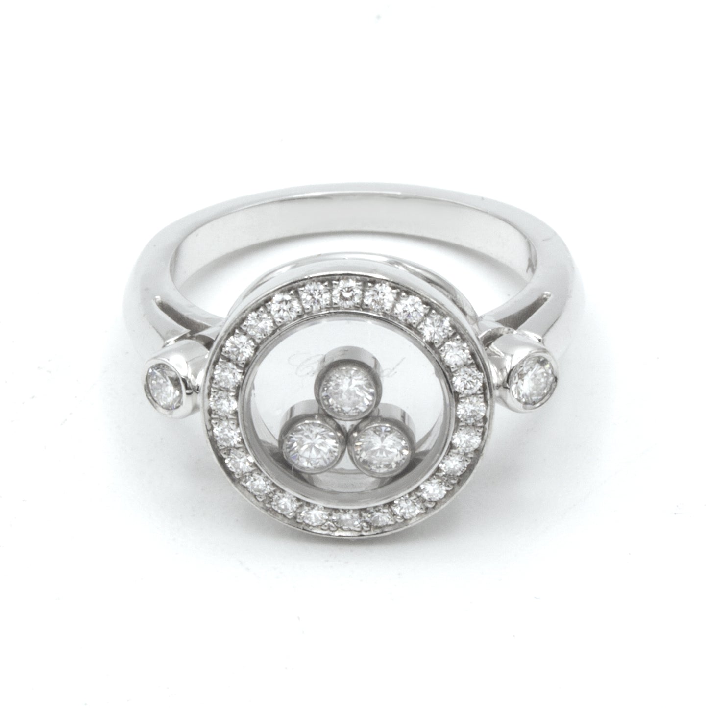 Chopard Happy Diamonds ring Sz 49