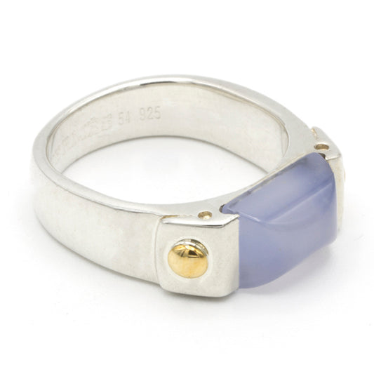 Hermes chalcedony ring