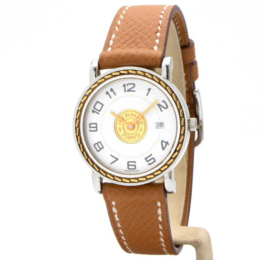 Hermès Sellier 27mm watch