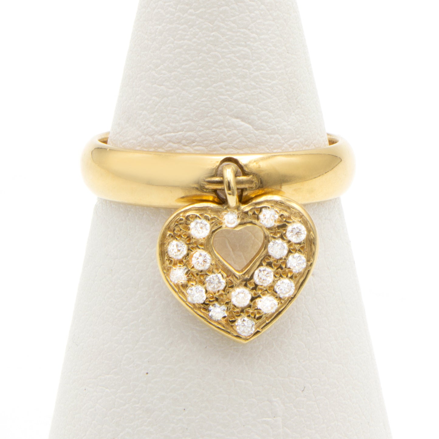 Poiray Coeur Secret ring Sz 49