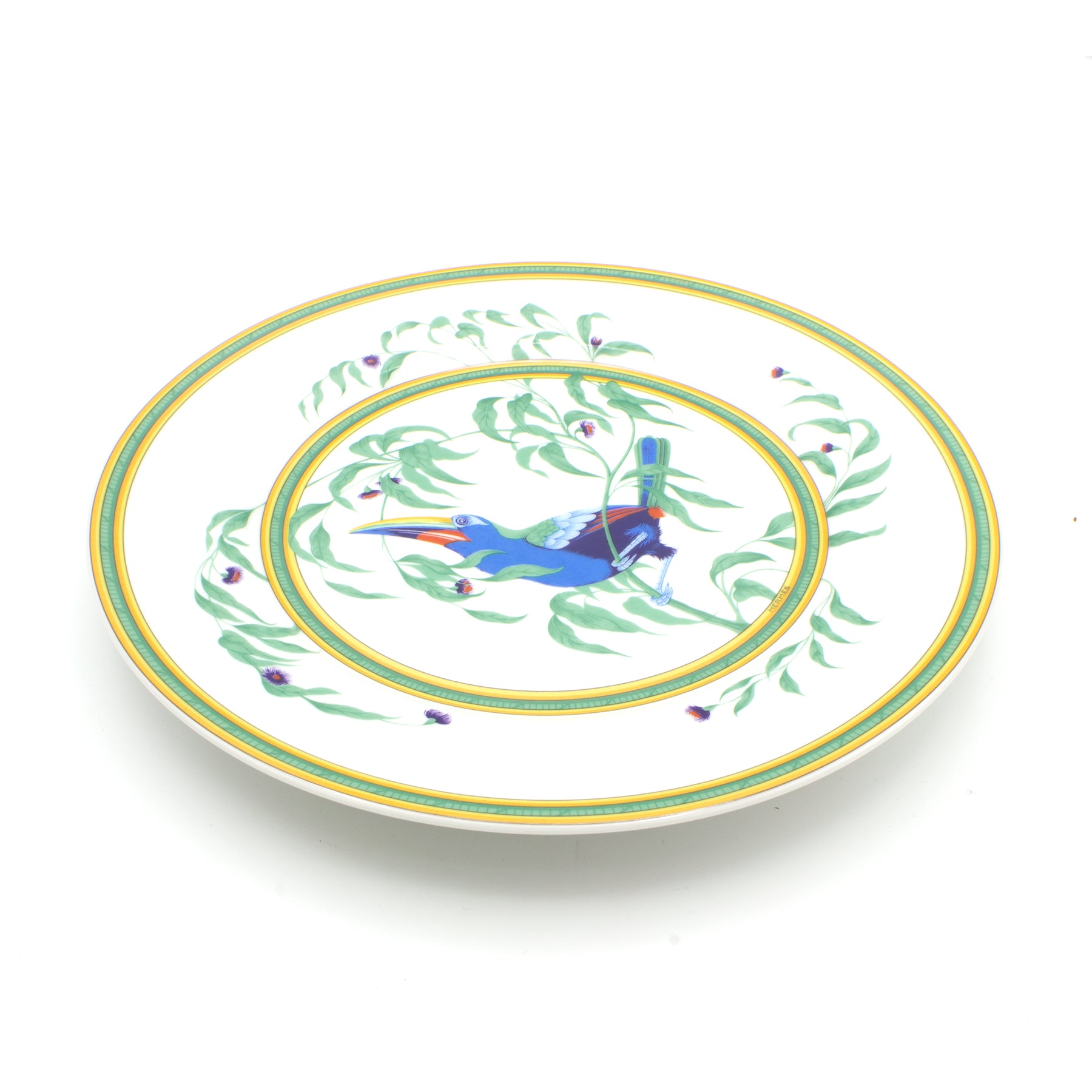 Hermès Toucans plate – Luxe & Em