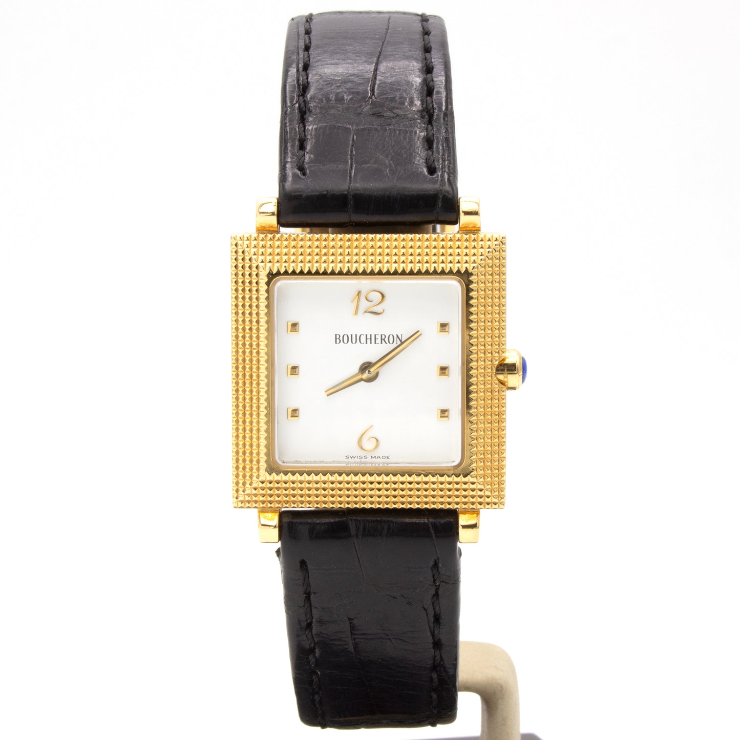 Boucheron 18K yellow gold watch